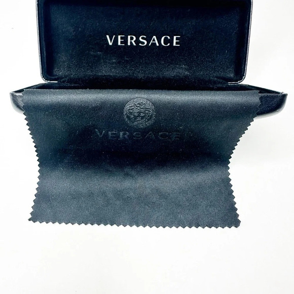 Versace Glass Case With Cleaning Cloth - Picture 3 of 4